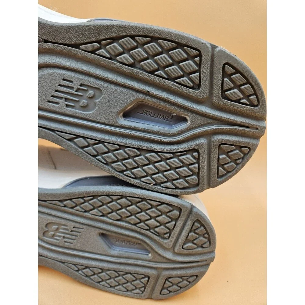 New Balance 813 Womens Size 11 White Leather Rollbar Walking Shoes WW813WT EUC